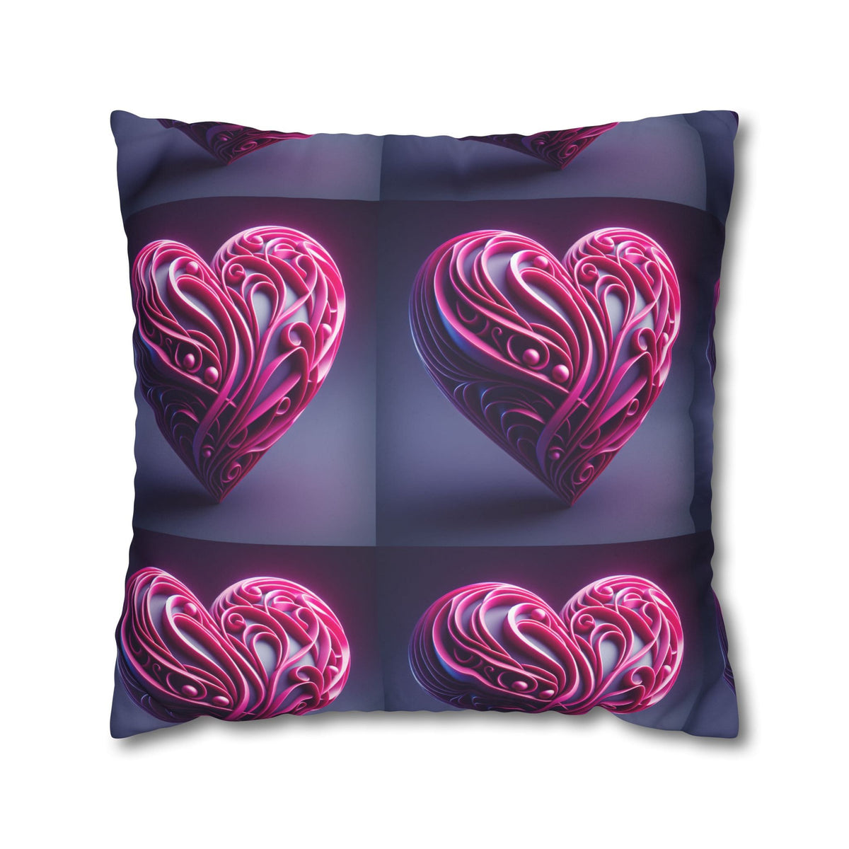 Faux Suede Square Pillowcase