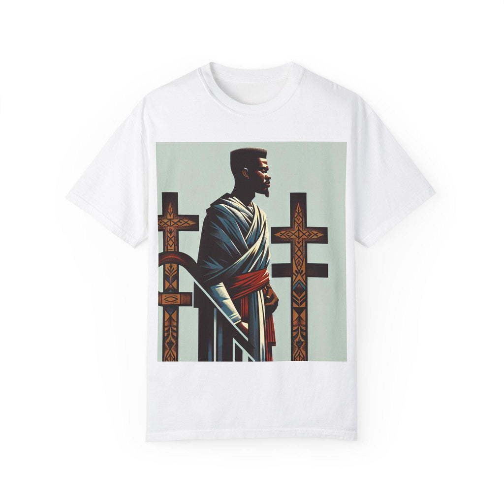 Faith-Inspired Unisex Garment-Dyed T-Shirt - Spiritual, Religious, Christian Wear, Inspirational T-Shirt, Gift for Him/Her