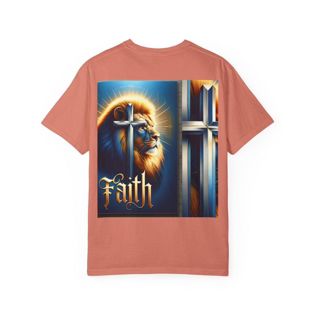 Faith-Inspired Unisex Garment-Dyed T-Shirt - Spiritual, Religious, Christian Wear, Inspirational T-Shirt, Gift for Him/Her