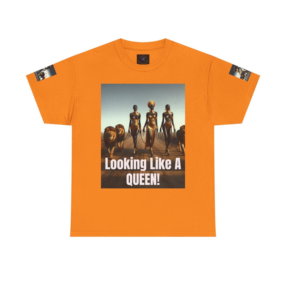 Empowering Queen Graphic Tee: Unisex Cotton Feminist Shirt