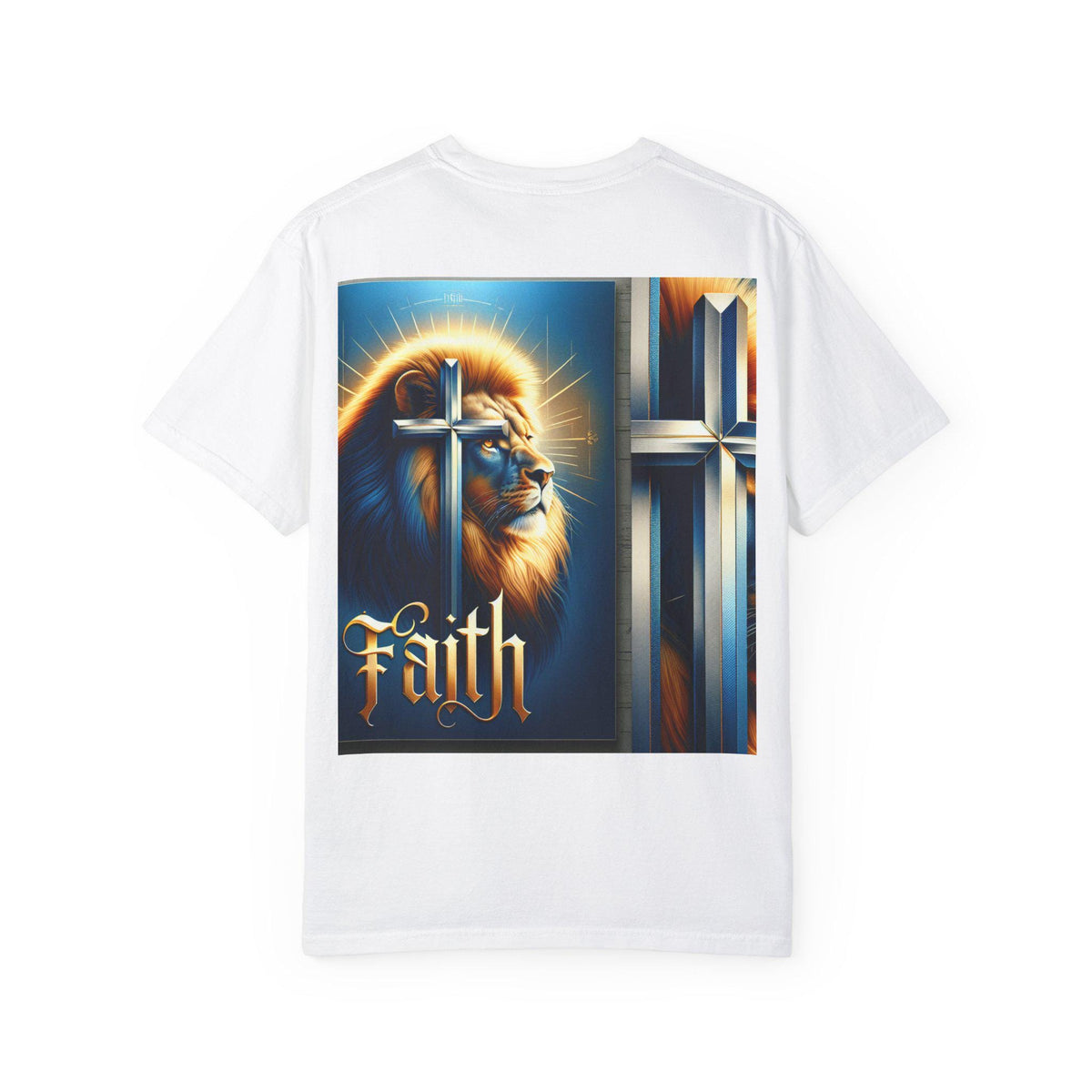Faith-Inspired Unisex Garment-Dyed T-Shirt - Spiritual, Religious, Christian Wear, Inspirational T-Shirt, Gift for Him/Her