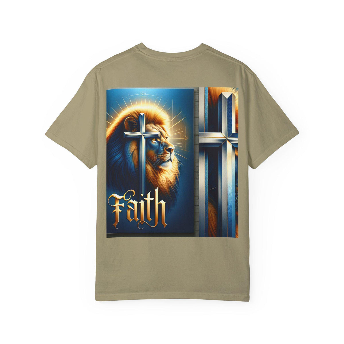 Faith-Inspired Unisex Garment-Dyed T-Shirt - Spiritual, Religious, Christian Wear, Inspirational T-Shirt, Gift for Him/Her