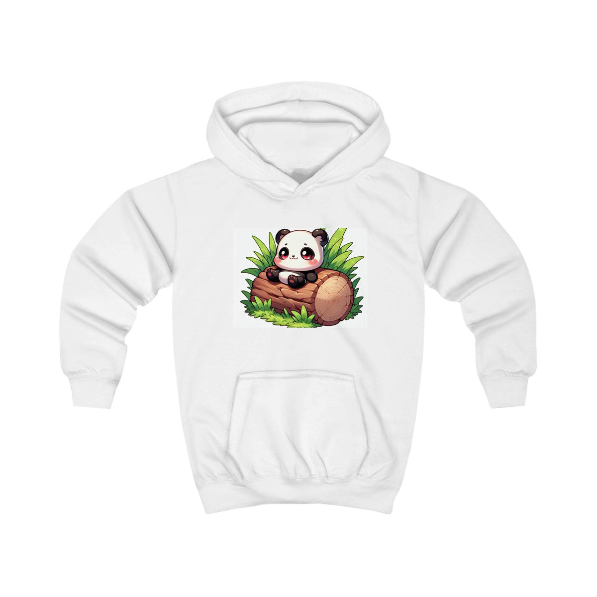 Cute Panda Kids Hoodie, Adorable Animal Sweatshirt, Perfect Gift for Kids, Cozy Everyday Wear, Cartoon Design for Birthdays