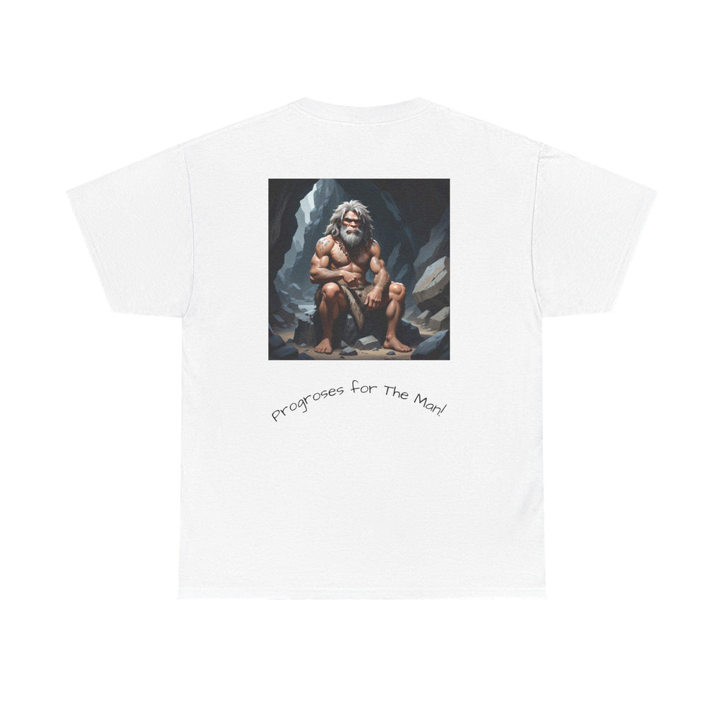Graphic Design Tee: Bold Heavy Cotton Unisex Shirt