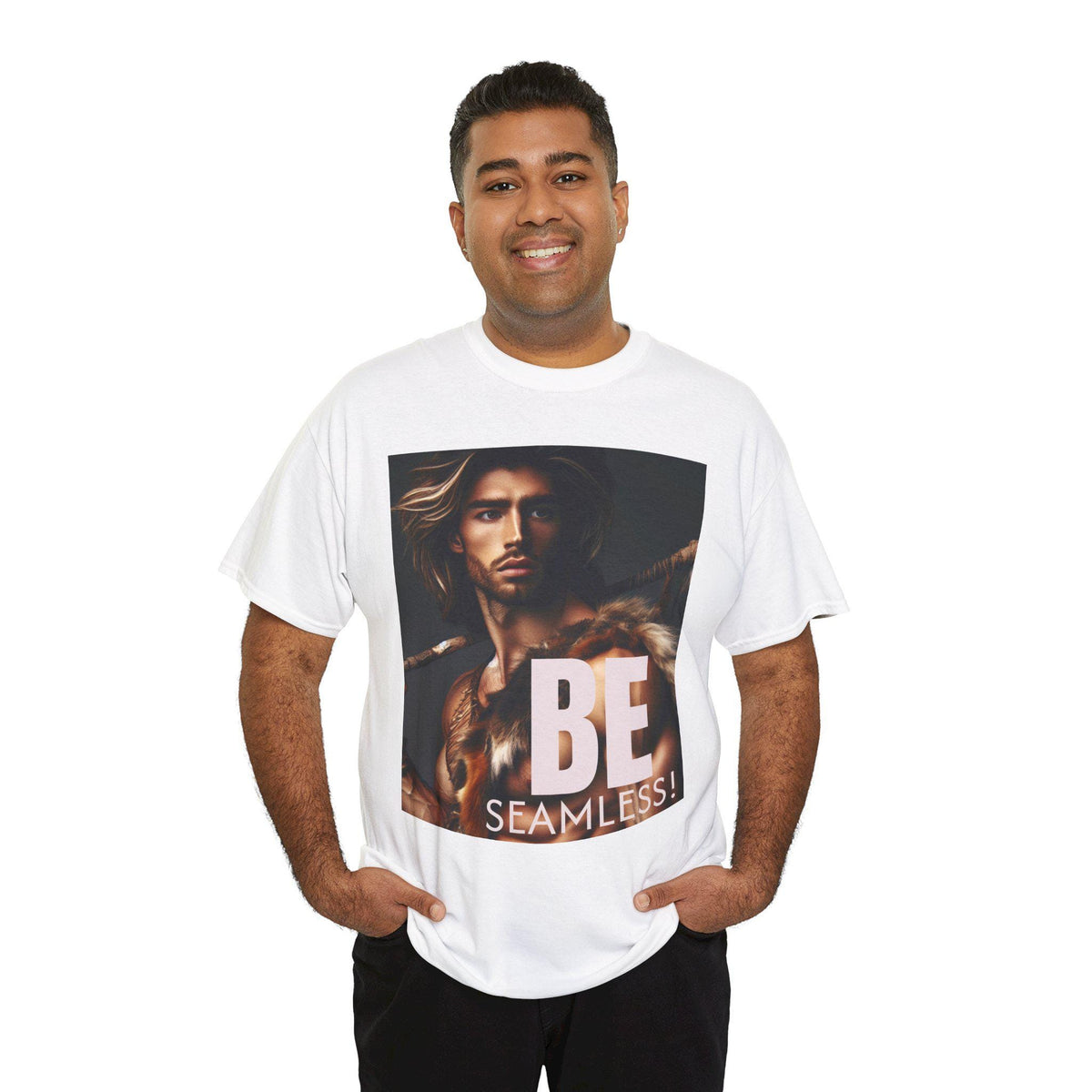 Graphic Design Tee: Bold Heavy Cotton Unisex Shirt