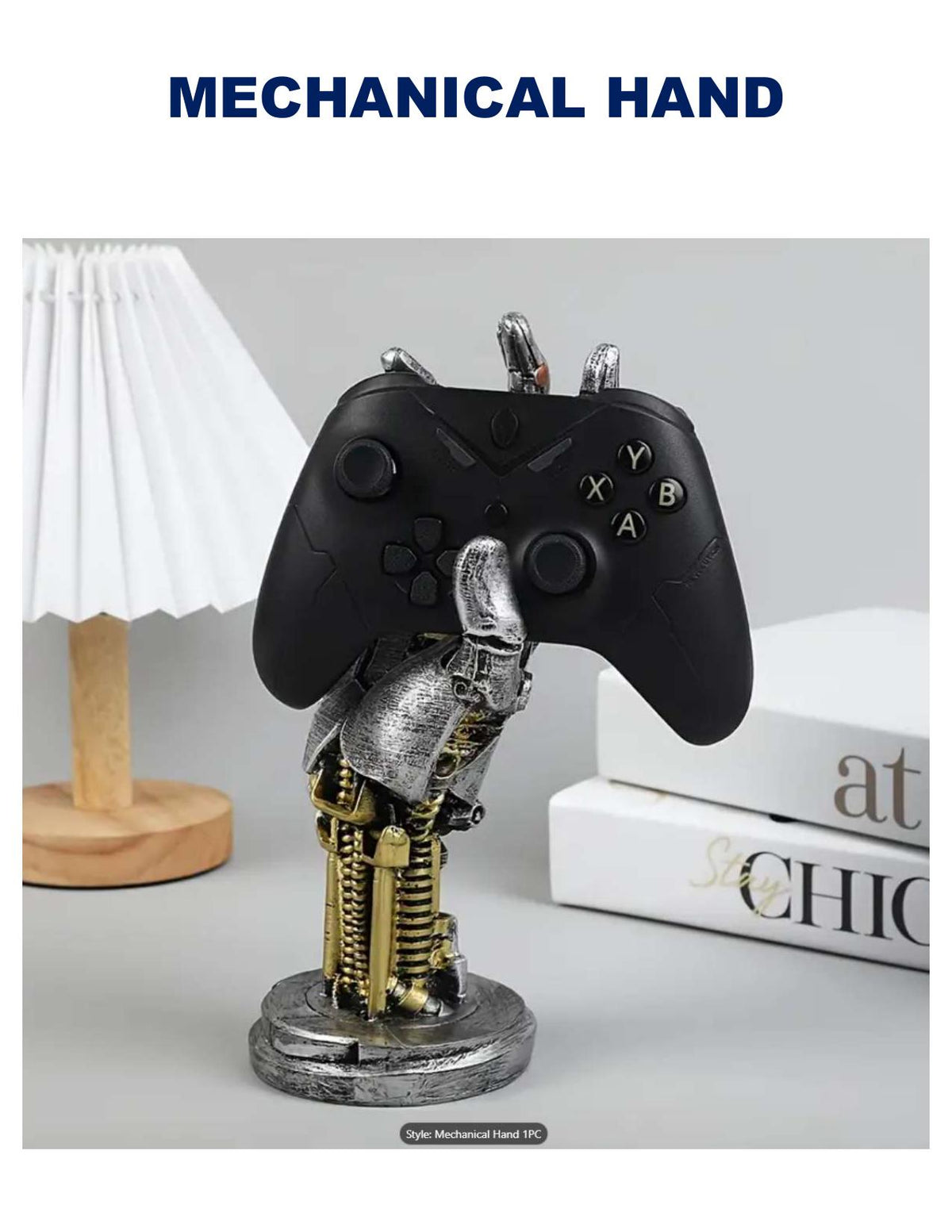Resin Remote Control Holder: Decorative Hands Tray for Keys & Jewelry