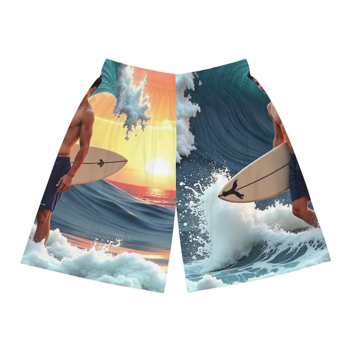 Beach Life Basketball Shorts, Summer Sports Clothing, Casual Athleisure Wear, Workout Apparel, Activewear Bottoms