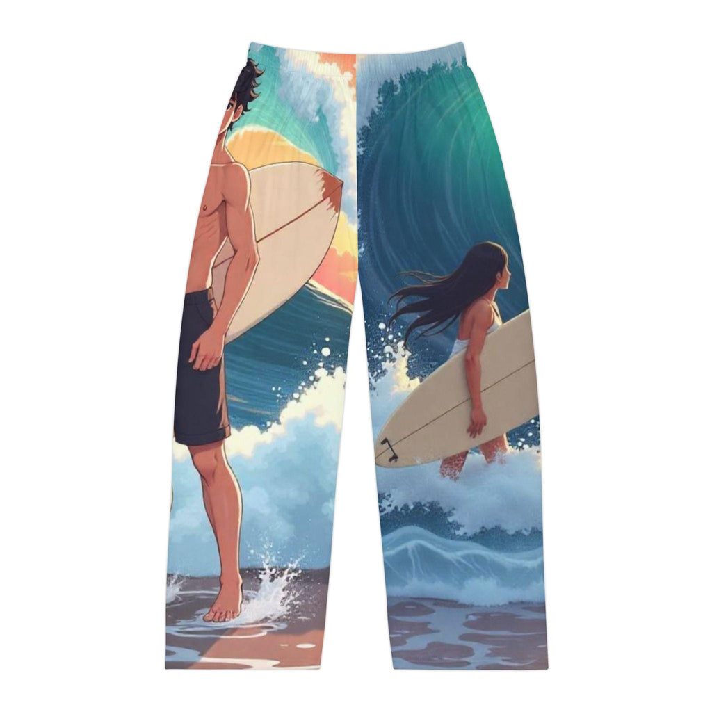 Surfing Pajama Pants: Men's Relaxed Ocean Vibes Loungewear