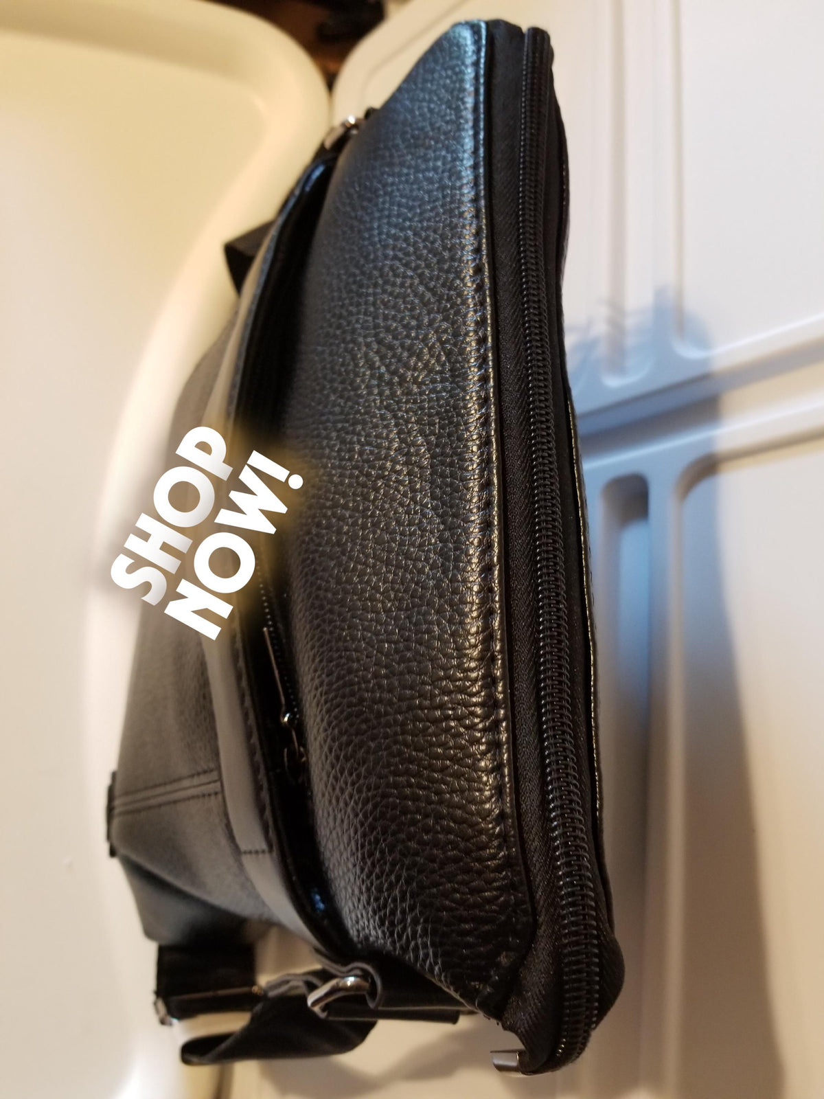 Men's Leather Messenger Bag