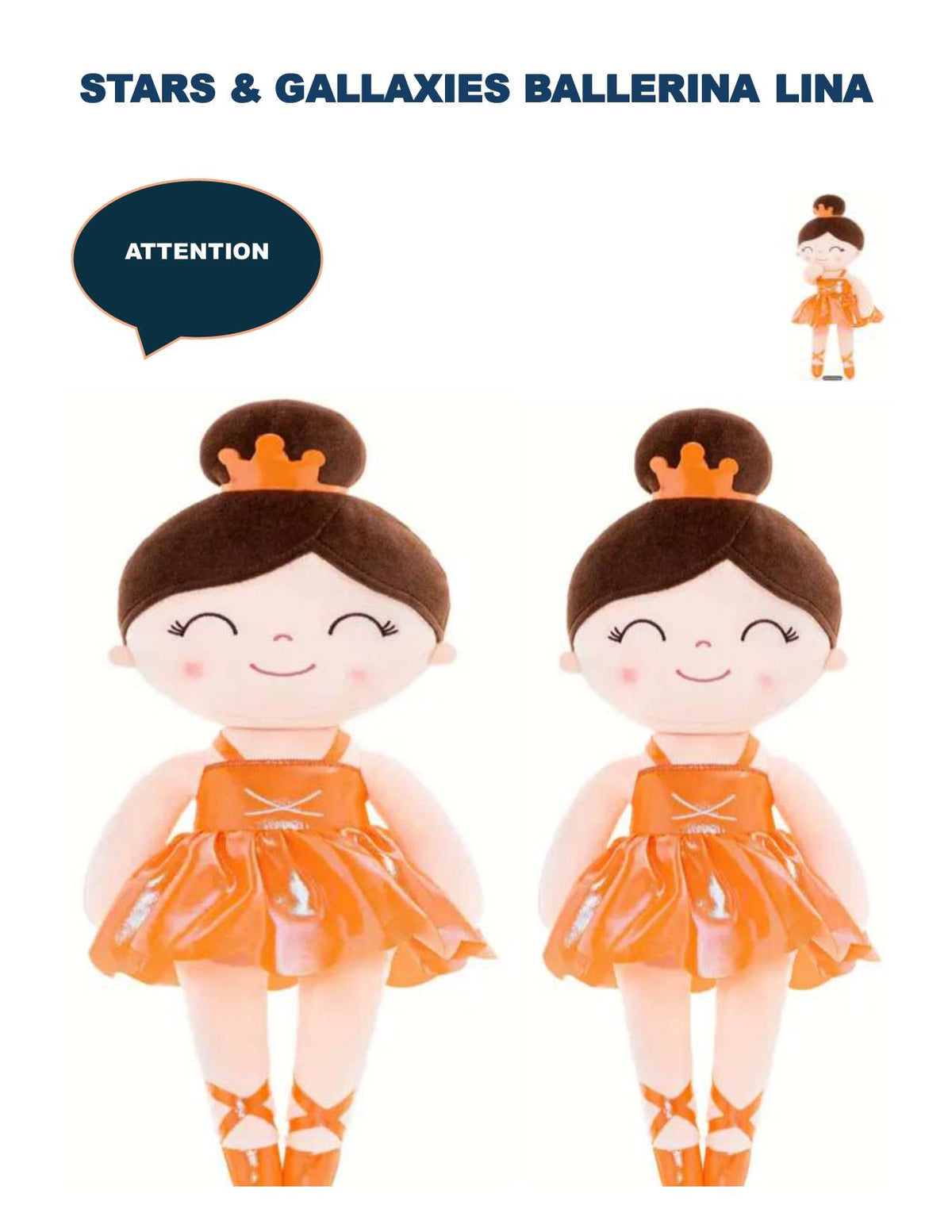 Ballerina-Lina – Limited Edition Plush Doll