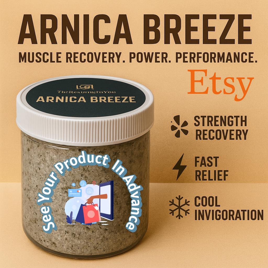 Arnica Breeze Muscle Recovery Bath Soak: Cooling Spa Gift