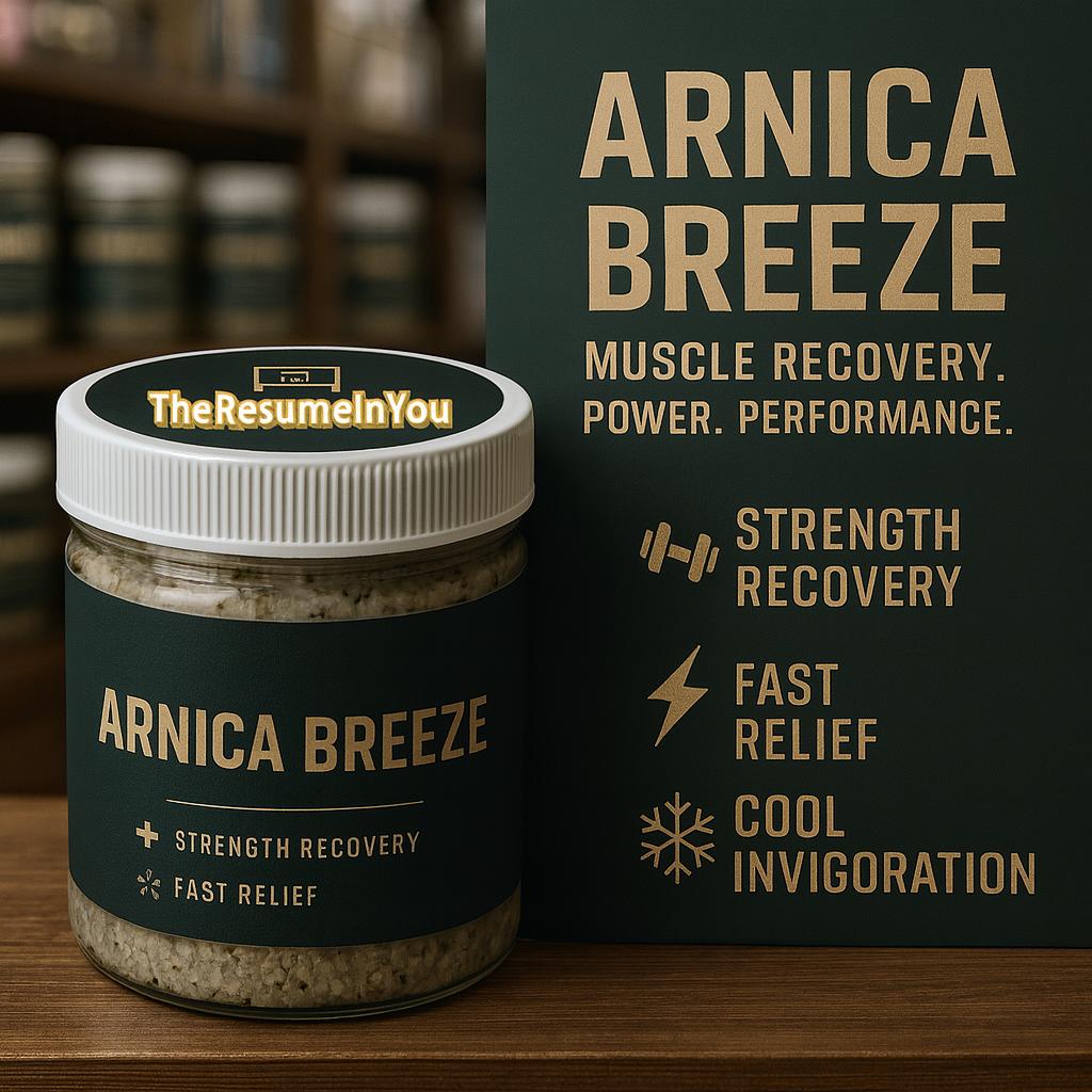 Arnica Breeze Muscle Recovery Bath Soak: Cooling Spa Gift