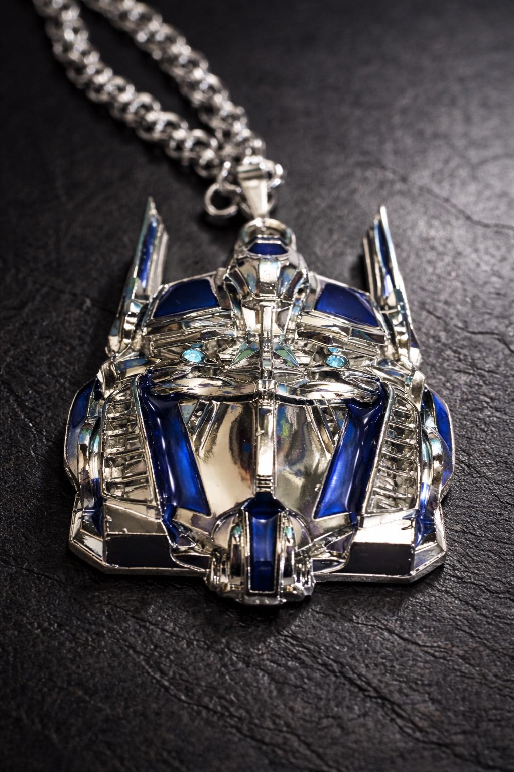 BUY NOW – Transformer Necklace (Red Gold/Blue Silver) |1.5” x 2” - 20” Pendant | Limited