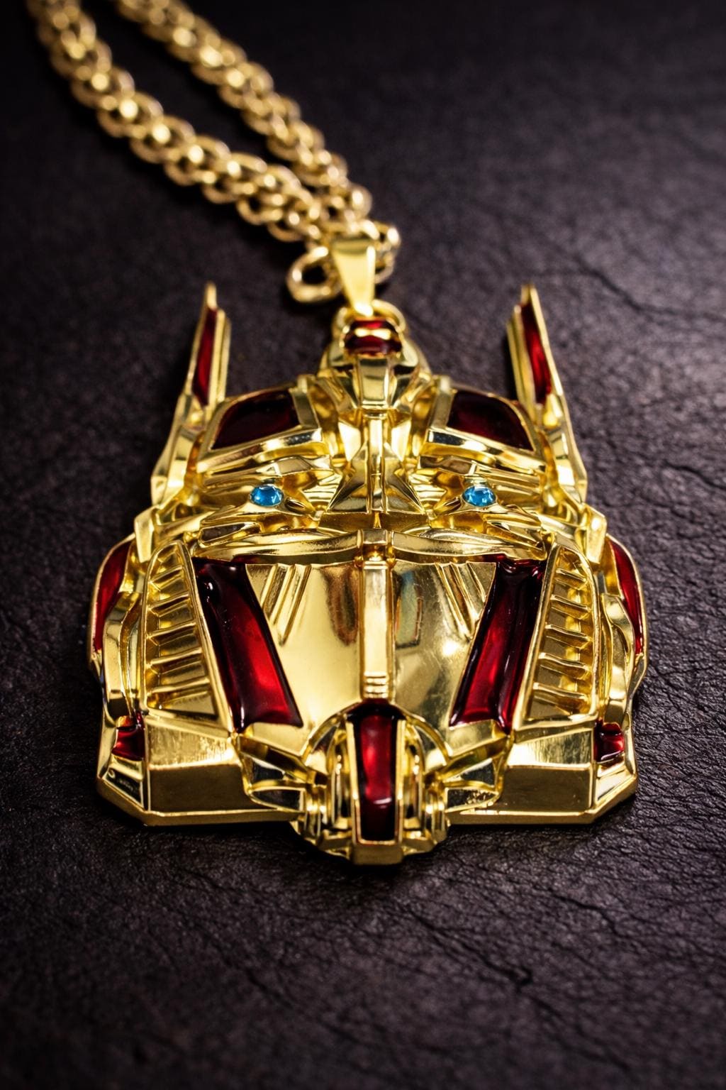 BUY NOW – Transformer Necklace (Red Gold/Blue Silver) |1.5” x 2” - 20” Pendant | Limited
