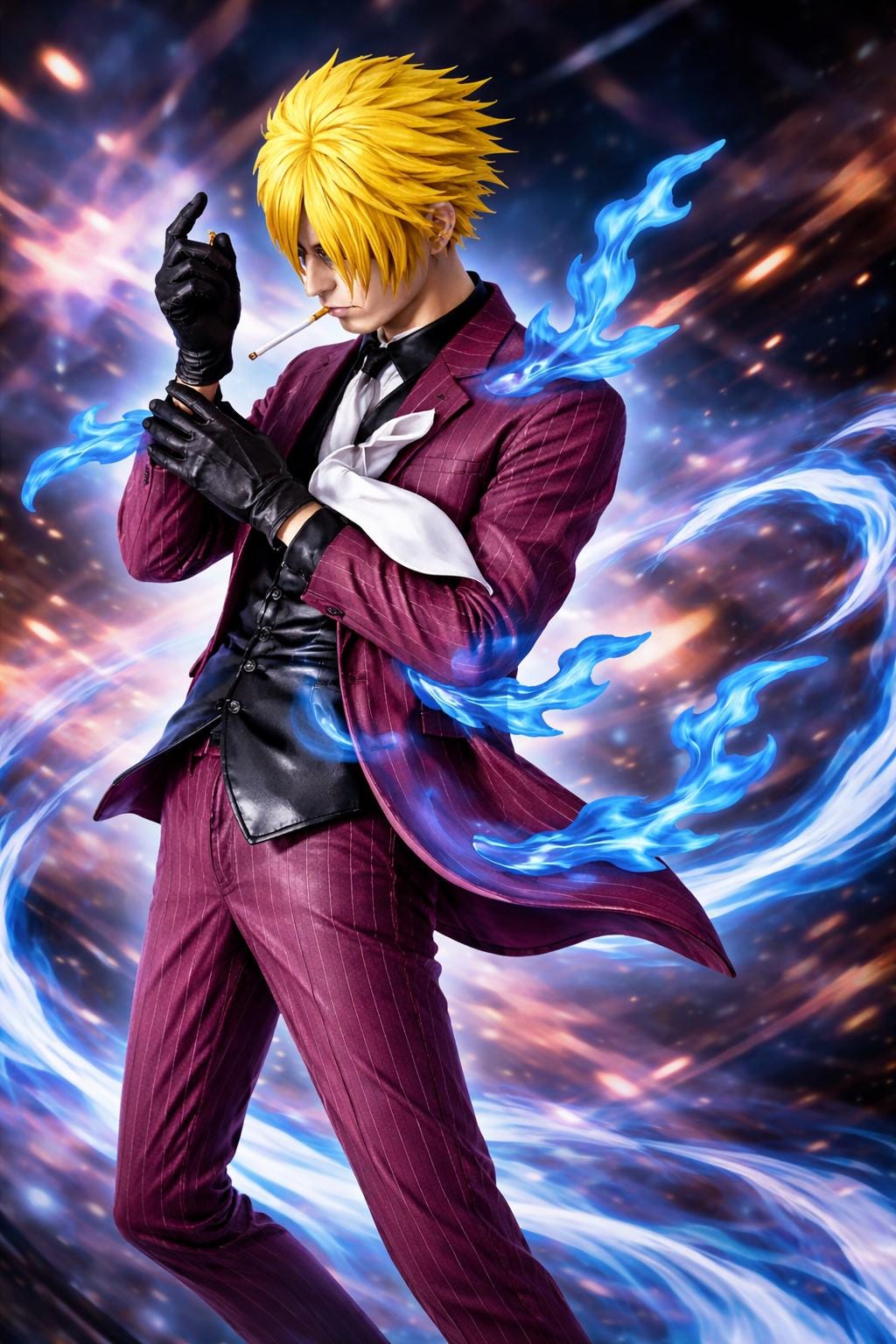 This is a Real Action Figure - But a Special Find - Curated Vintage-Style Anime Collectible Figurine