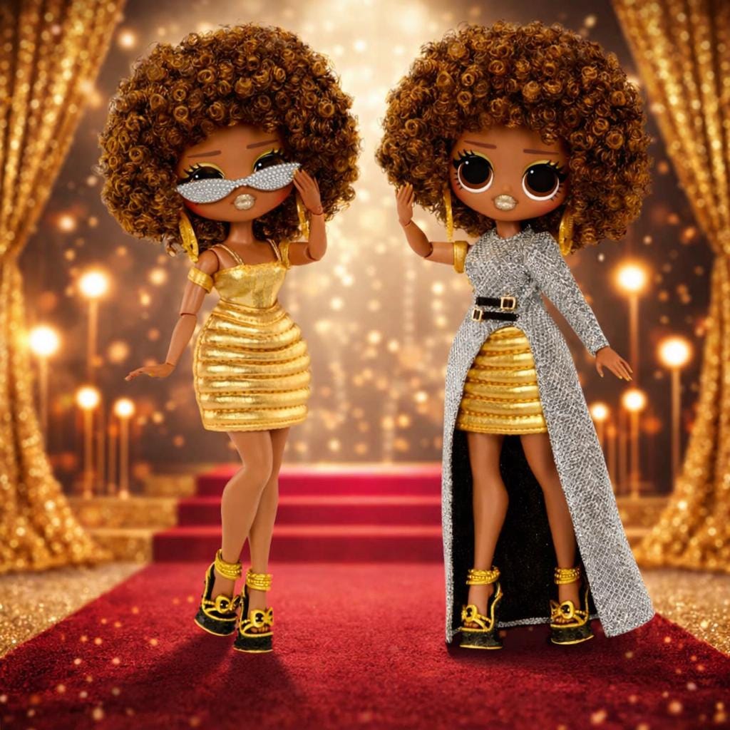 African American Curly Hair Fashion Doll Collector Edition