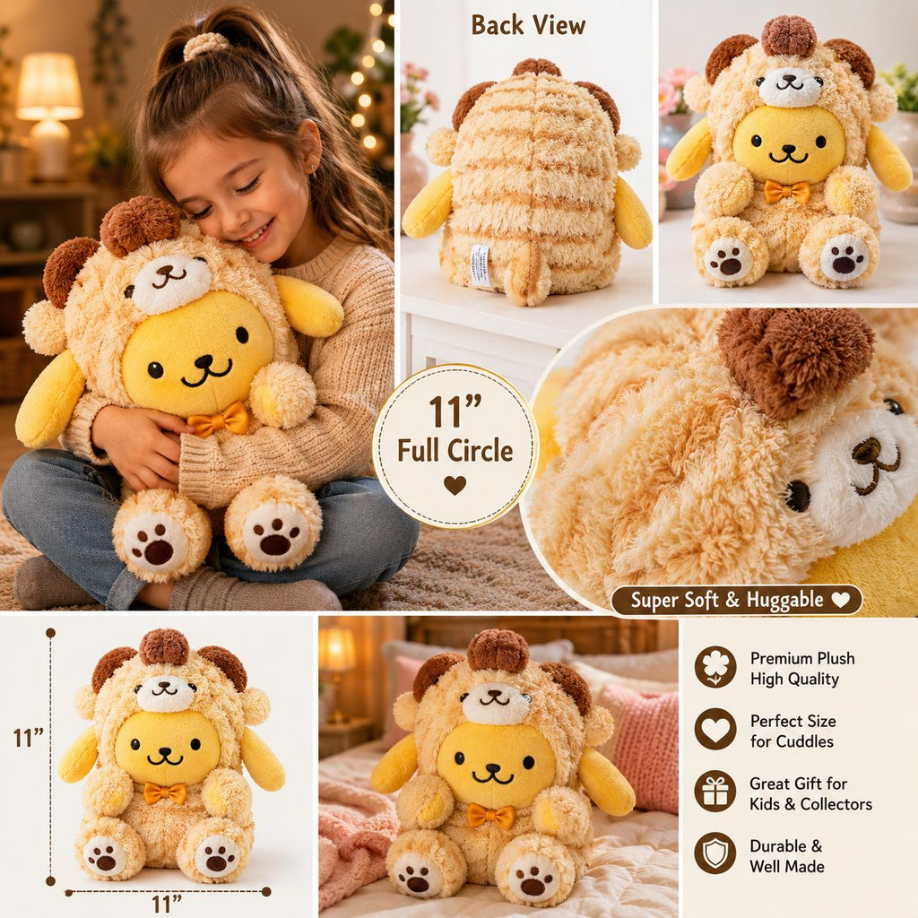 Curated Collectible Plush Character | Soft Stuffed Animal Nursery Gift