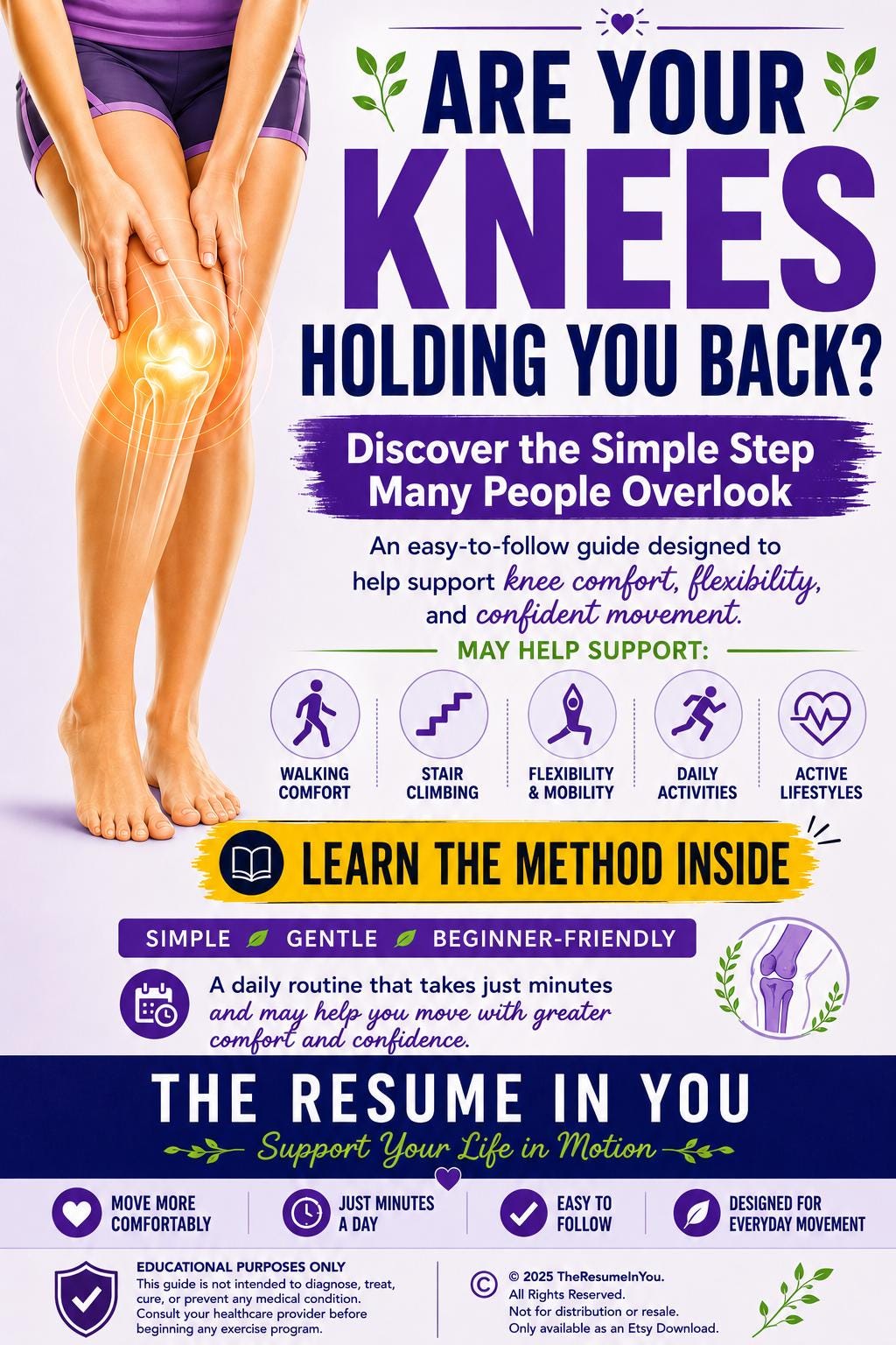 Discover the Simple Daily Habit Supporting Stronger Knees and Better Movement