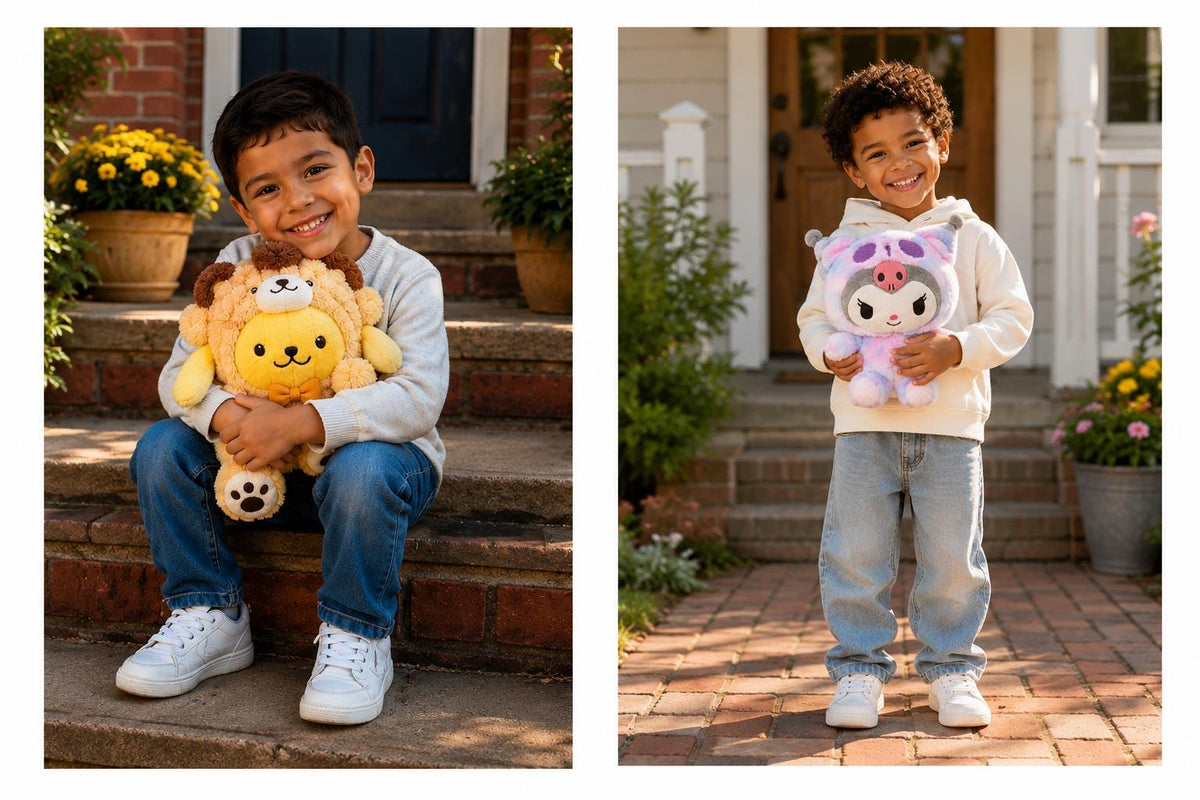 Curated Collectible Plush Character | Soft Stuffed Animal Nursery Gift